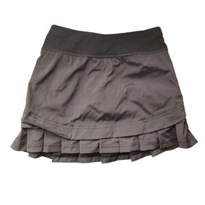 IVIVVA Tennis Skirt Pleated Athletic Skort in Black size 8